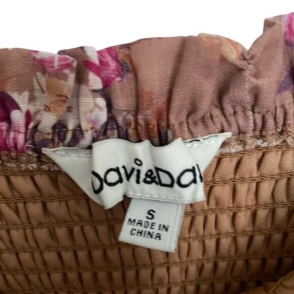 Davi & Dani The Gardenia Maxi Dress in Latte Pink Small - Picture 5 of 5